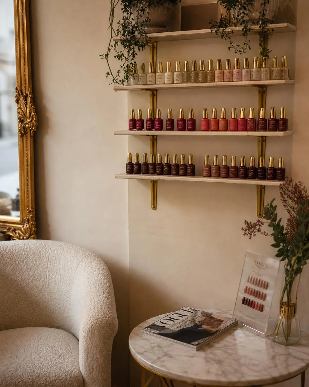 Signature workstation at Theresa Nails & Spa